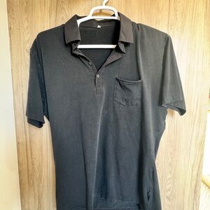 Elegant Black Men's Polo Shirt